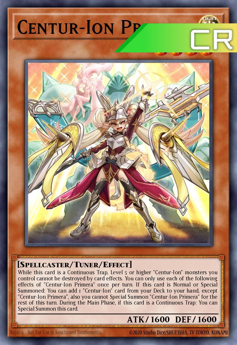 Centur-Ion Primera - RA05-EN030 - 1st Edition - Collector's Rare