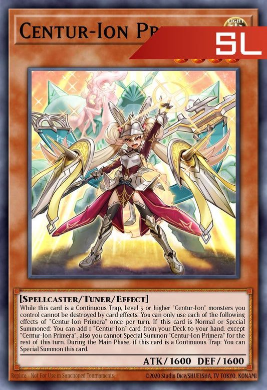 Centur-Ion Primera - RA05-EN030 - 1st Edition - Starlight Rare