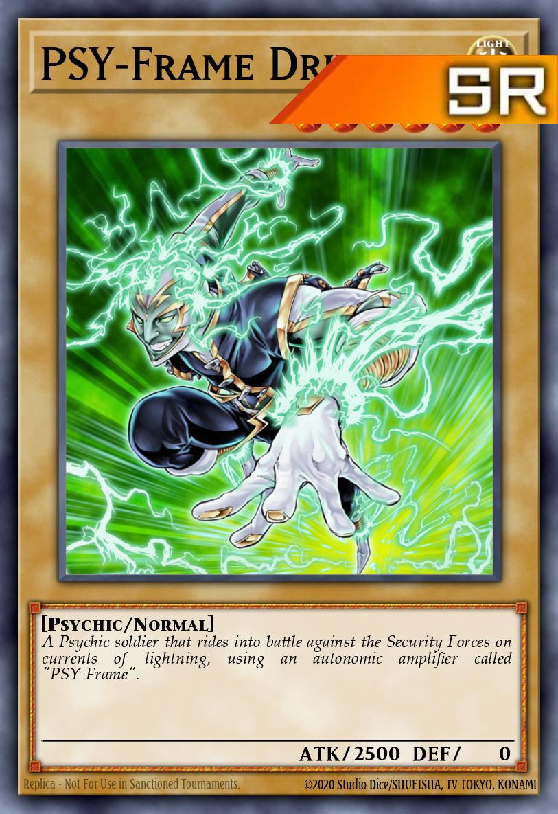 PSY-Frame Driver - RA05-EN002 - 1st Edition - Super Rare