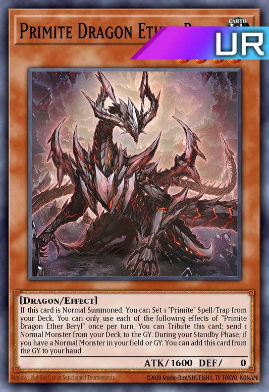 Primite Dragon Ether Beryl - RA05-EN033 - 1st Edition - Ultra Rare
