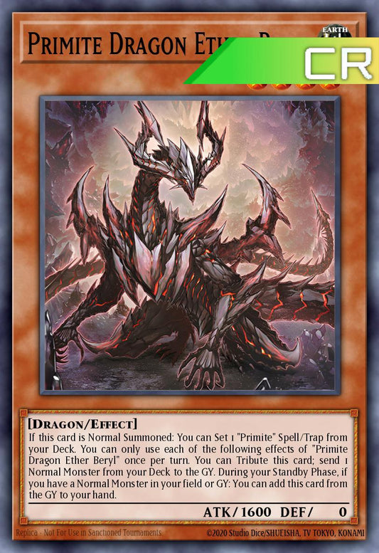 Primite Dragon Ether Beryl - RA05-EN033 - 1st Edition - Collector's Rare