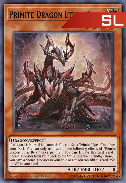 Primite Dragon Ether Beryl - RA05-EN033 - 1st Edition - Starlight Rare