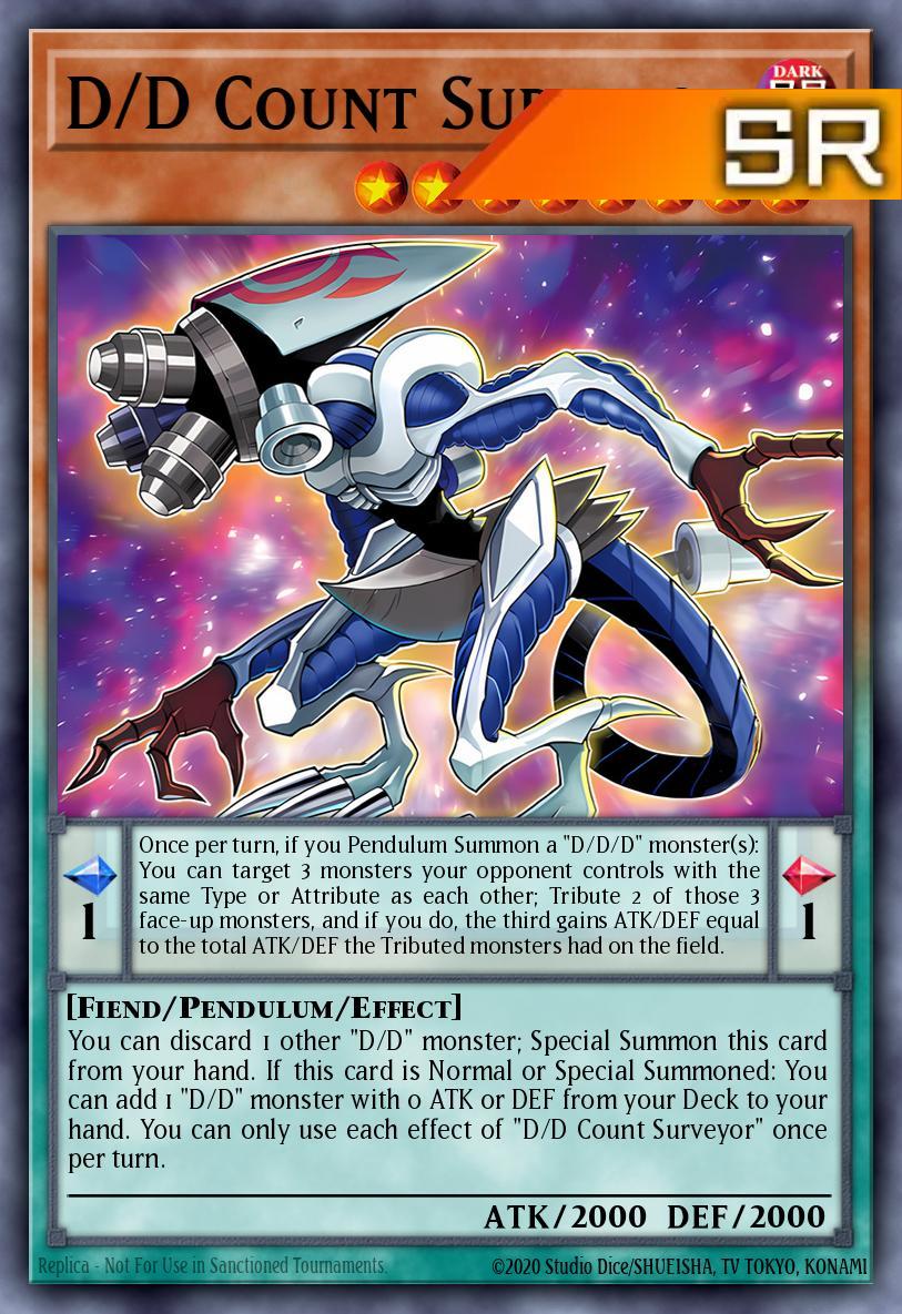 D/D Count Surveyor - RA05-EN034 - 1st Edition - Super Rare