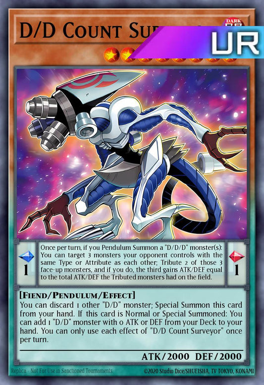 D/D Count Surveyor - RA05-EN034 - 1st Edition - Ultra Rare