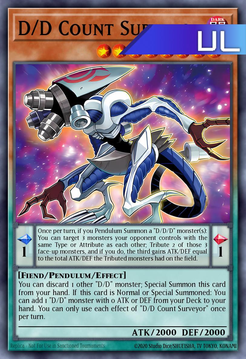 D/D Count Surveyor - RA05-EN034 - 1st Edition - Ultimate Rare