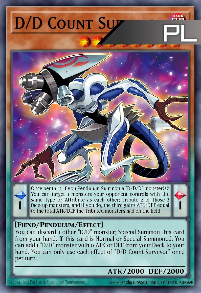 D/D Count Surveyor - RA05-EN034 - 1st Edition - Platinum Secret Rare