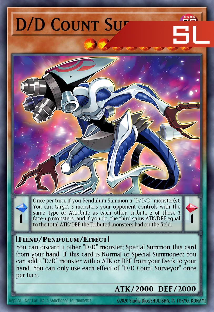 D/D Count Surveyor - RA05-EN034 - 1st Edition - Starlight Rare