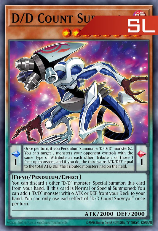 D/D Count Surveyor - RA05-EN034 - 1st Edition - Starlight Rare