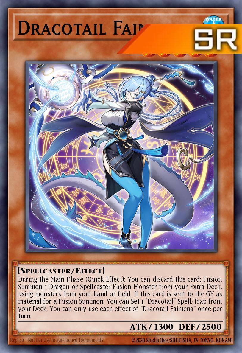 Dracotail Faimena - RA05-EN035 - 1st Edition - Super Rare