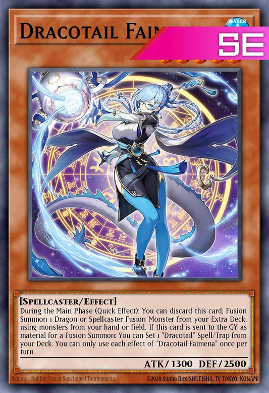 Dracotail Faimena - RA05-EN035 - 1st Edition - Secret Rare