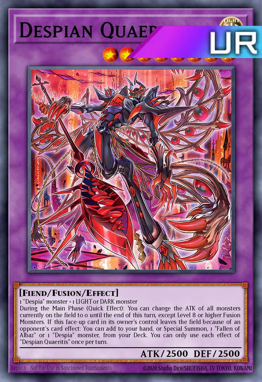 Despian Quaeritis - RA05-EN036 - 1st Edition - Ultra Rare