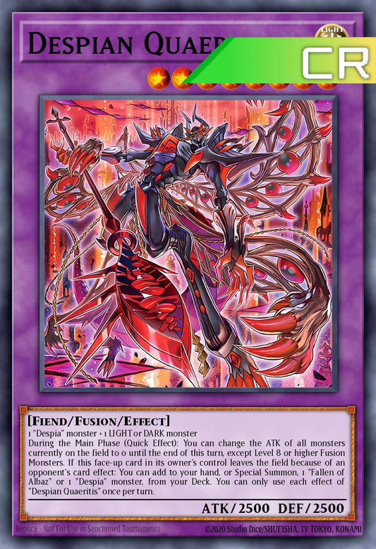 Despian Quaeritis - RA05-EN036 - 1st Edition - Collector's Rare