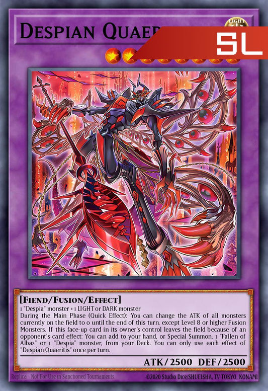 Despian Quaeritis - RA05-EN036 - 1st Edition - Starlight Rare