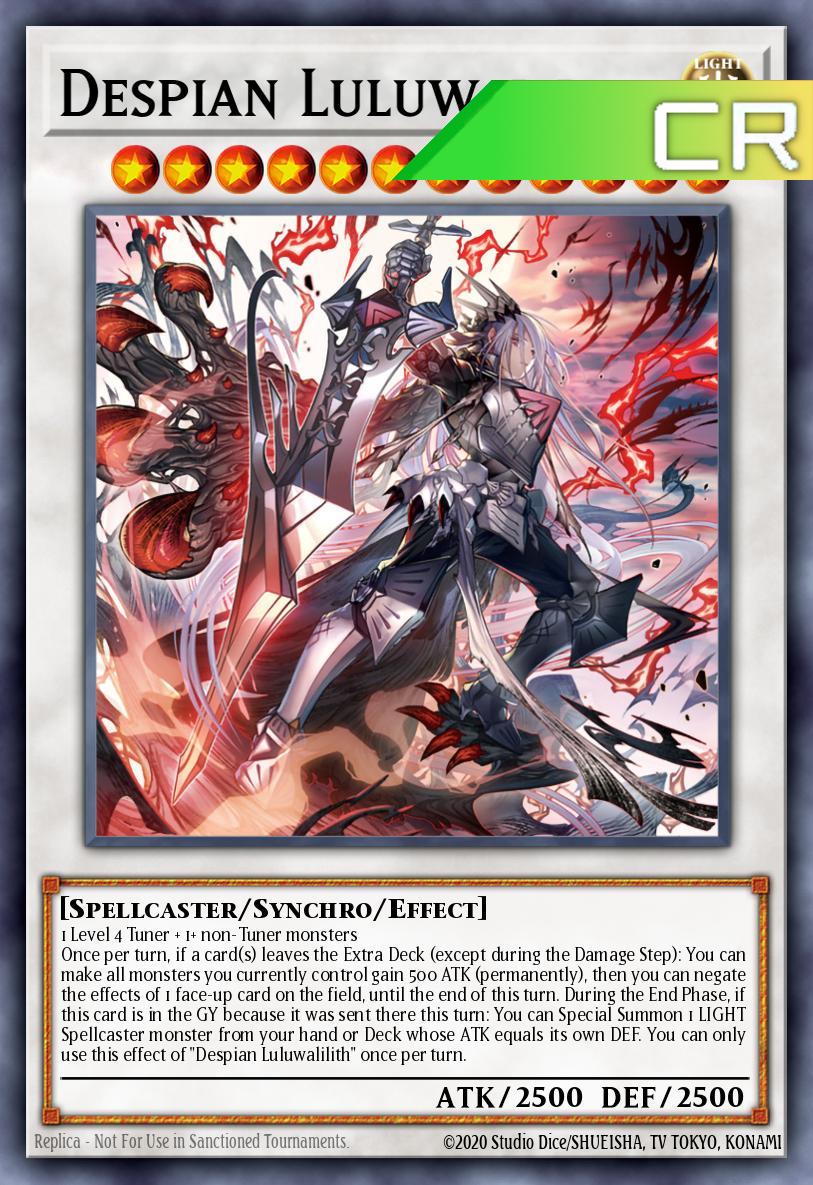 Despian Luluwalilith - RA05-EN042 - 1st Edition - Collector's Rare
