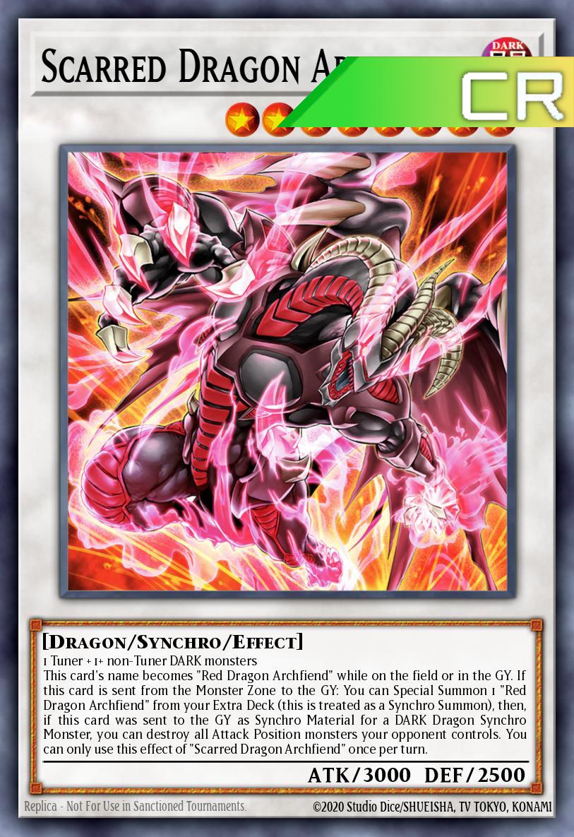 Scarred Dragon Archfiend - RA05-EN044 - 1st Edition - Collector's Rare