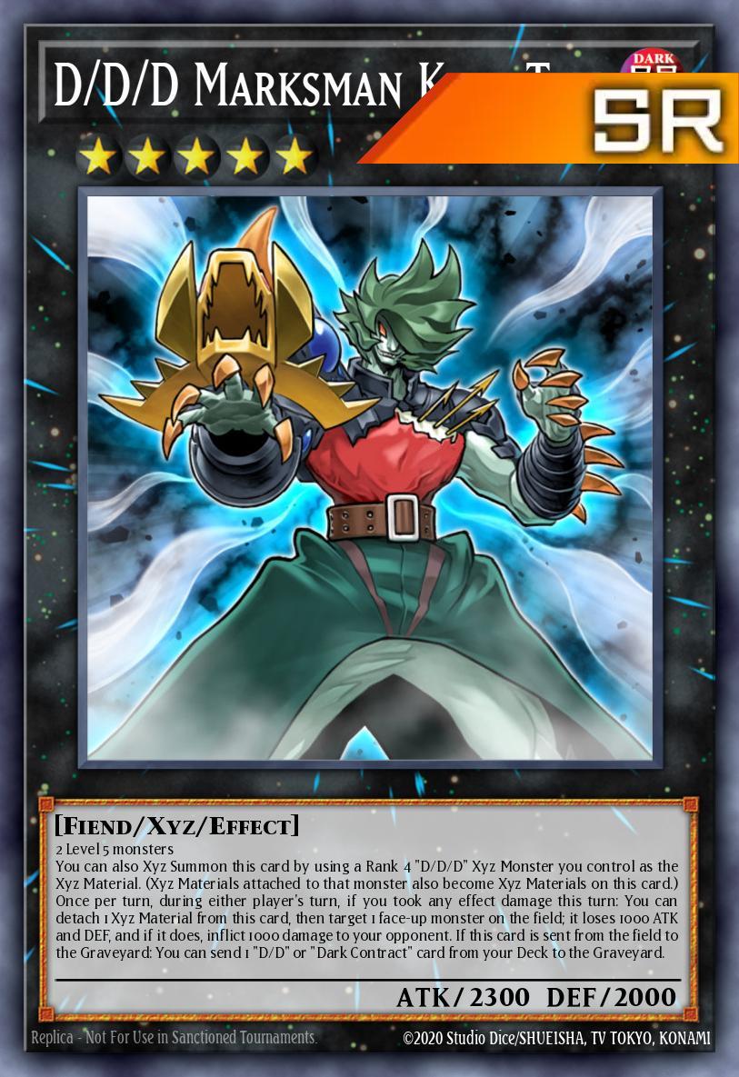 D/D/D Marksman King Tell - RA05-EN047 - 1st Edition - Super Rare