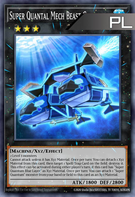 Super Quantal Mech Beast Grampulse - RA05-EN048 - 1st Edition - Platinum Secret Rare