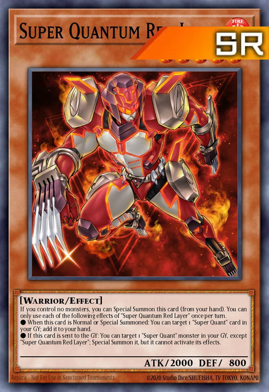 Super Quantum Red Layer - RA05-EN008 - 1st Edition - Super Rare