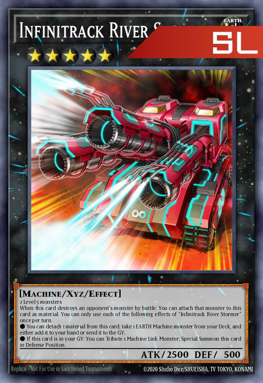 Infinitrack River Stormer - RA05-EN049 - 1st Edition - Starlight Rare