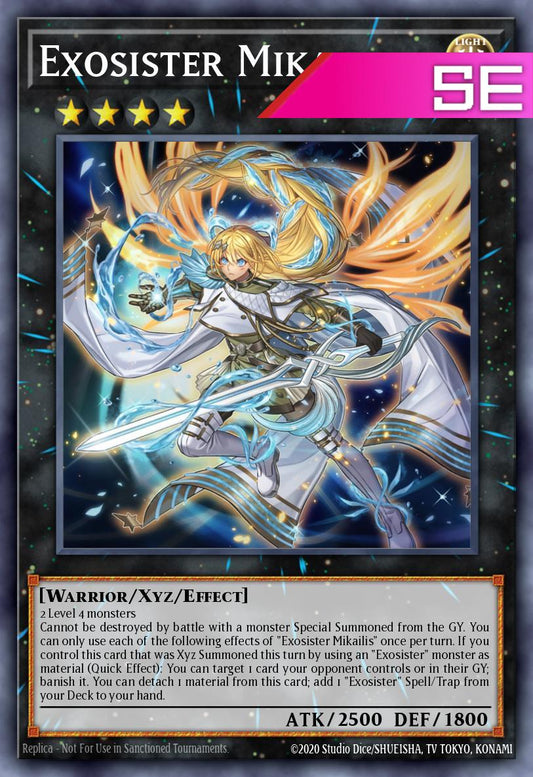 Exosister Mikailis - RA05-EN050 - 1st Edition - Secret Rare