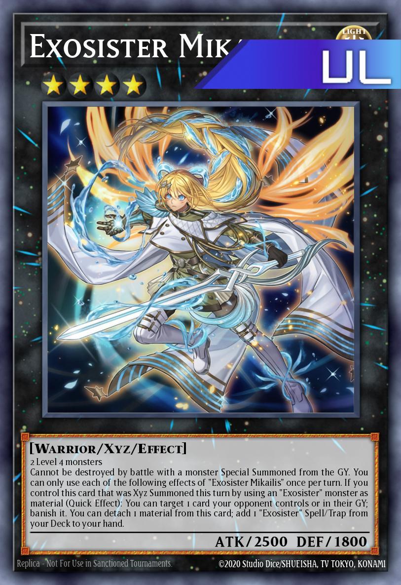 Exosister Mikailis - RA05-EN050 - 1st Edition - Ultimate Rare