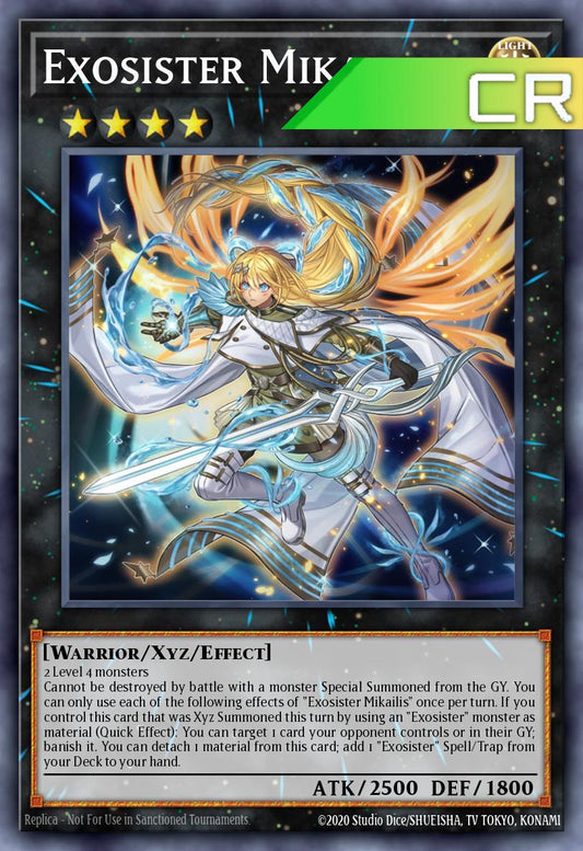 Exosister Mikailis - RA05-EN050 - 1st Edition - Collector's Rare