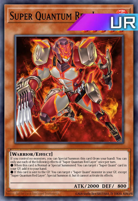 Super Quantum Red Layer - RA05-EN008 - 1st Edition - Ultra Rare