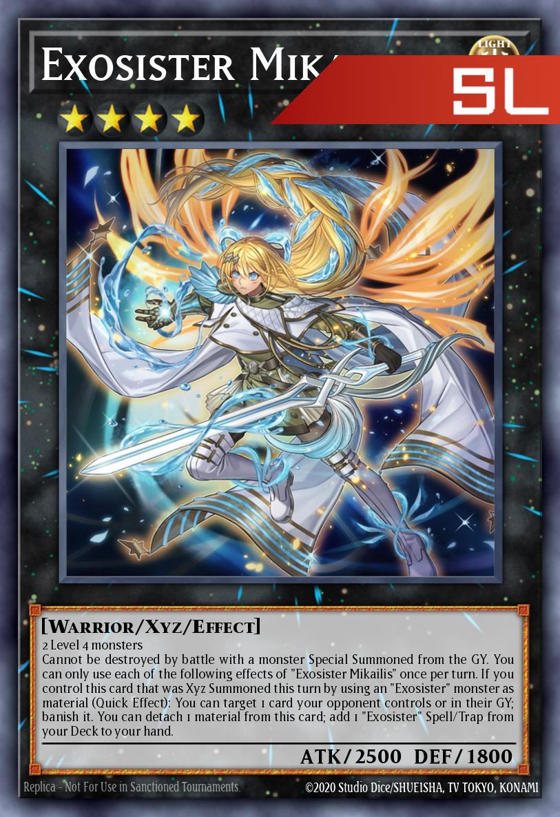 Exosister Mikailis - RA05-EN050 - 1st Edition - Starlight Rare