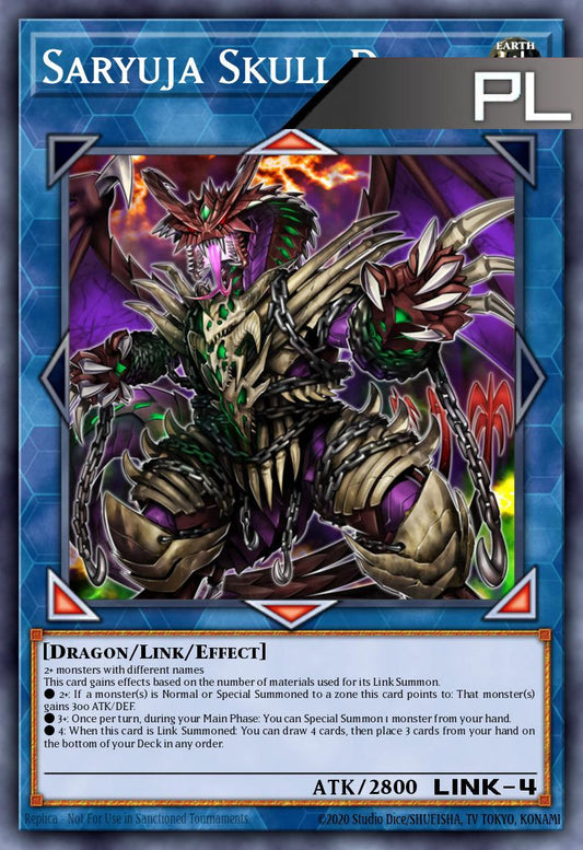 Saryuja Skull Dread - RA05-EN053 - 1st Edition - Platinum Secret Rare