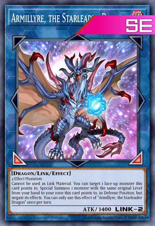 Armillyre, the Starleader Dragon - RA05-EN055 - 1st Edition - Secret Rare