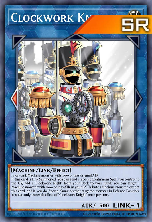 Clockwork Knight - RA05-EN058 - 1st Edition - Super Rare