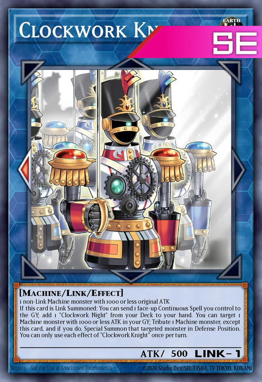 Clockwork Knight - RA05-EN058 - 1st Edition - Secret Rare