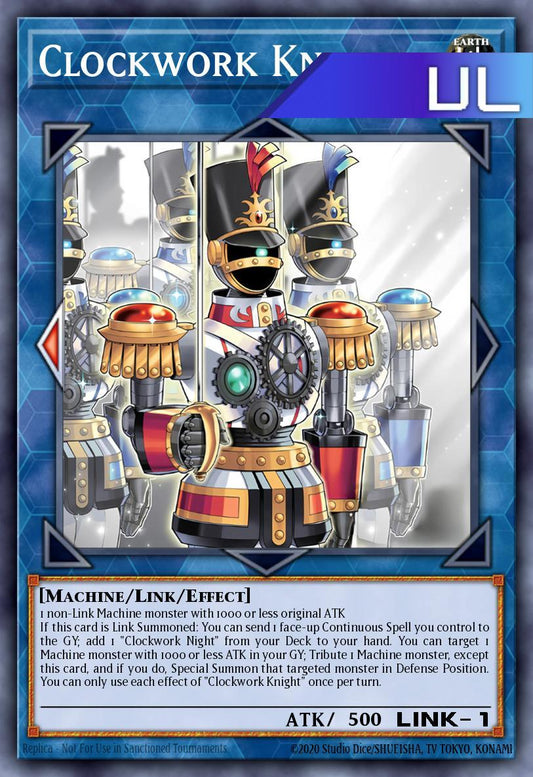 Clockwork Knight - RA05-EN058 - 1st Edition - Ultimate Rare