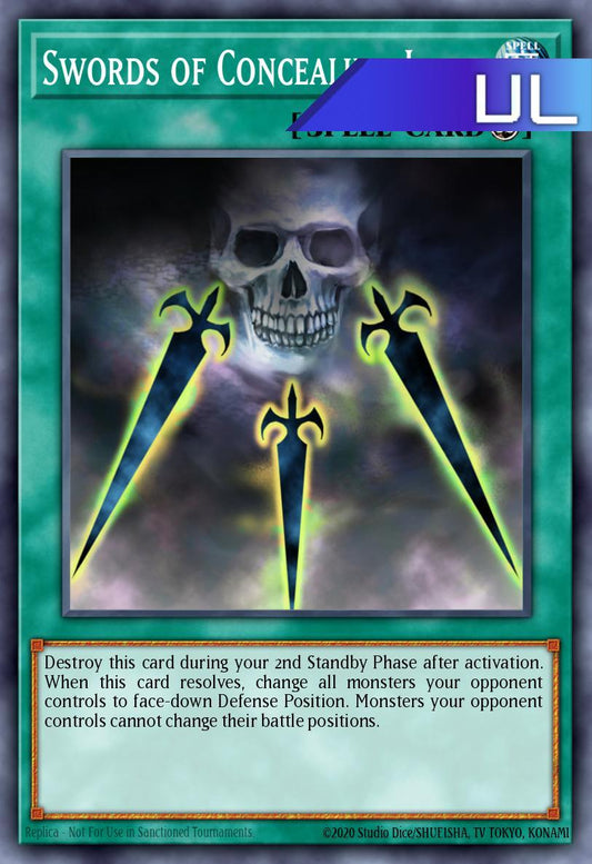 Swords of Concealing Light - RA05-EN059 - 1st Edition - Ultimate Rare