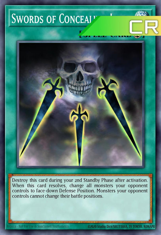 Swords of Concealing Light - RA05-EN059 - 1st Edition - Collector's Rare