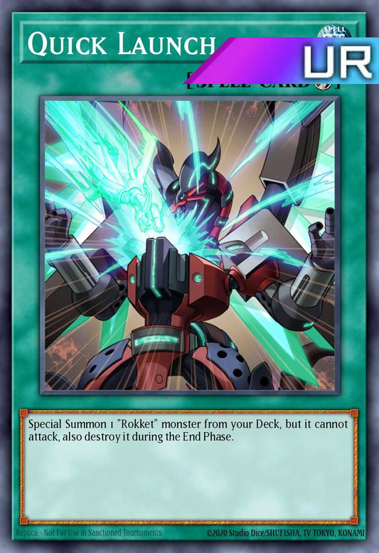 Quick Launch - RA05-EN062 - 1st Edition - Ultra Rare