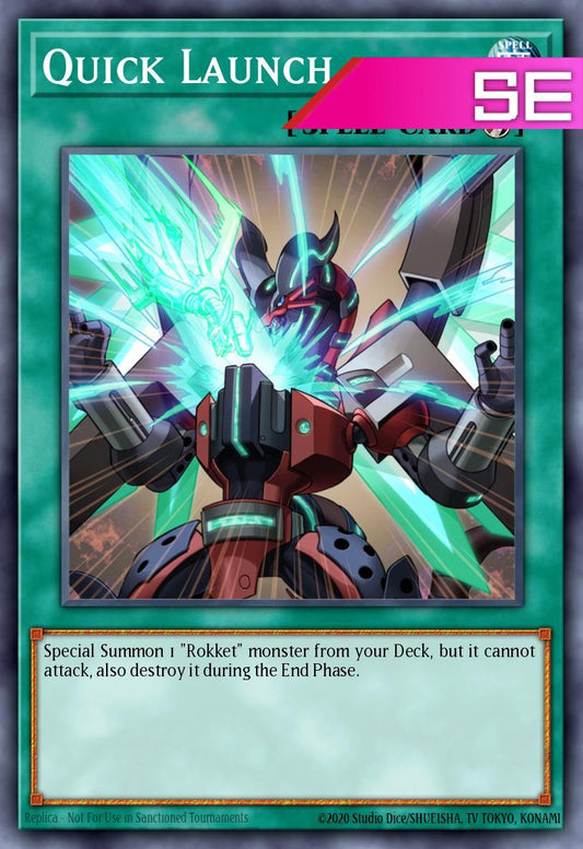 Quick Launch - RA05-EN062 - 1st Edition - Secret Rare