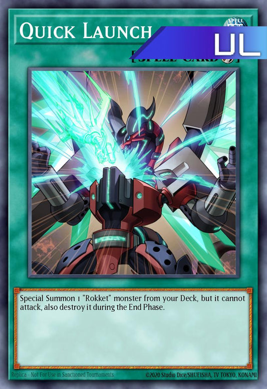 Quick Launch - RA05-EN062 - 1st Edition - Ultimate Rare