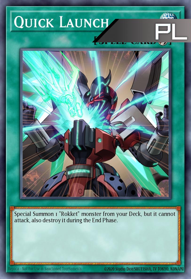 Quick Launch - RA05-EN062 - 1st Edition - Platinum Secret Rare