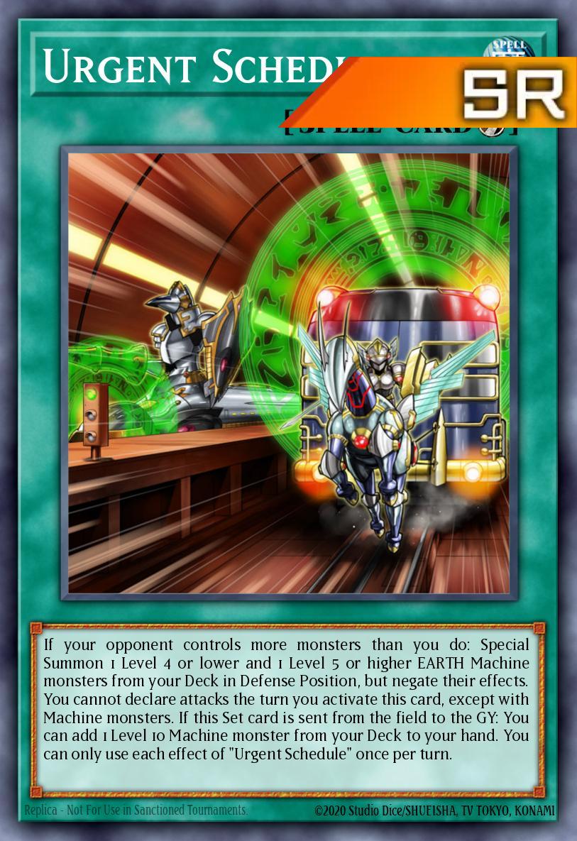 Urgent Schedule - RA05-EN064 - 1st Edition - Super Rare