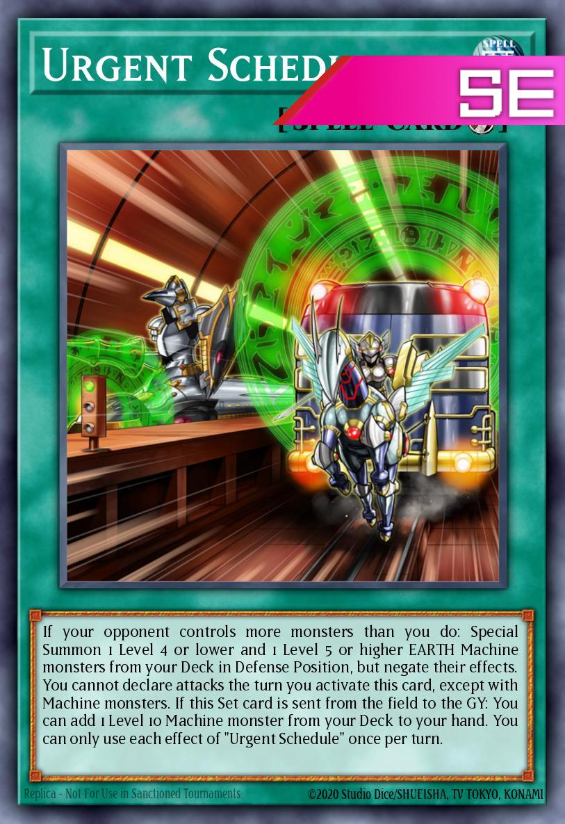 Urgent Schedule - RA05-EN064 - 1st Edition - Secret Rare