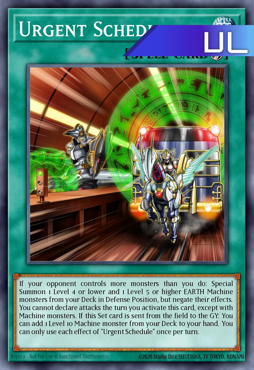 Urgent Schedule - RA05-EN064 - 1st Edition - Ultimate Rare