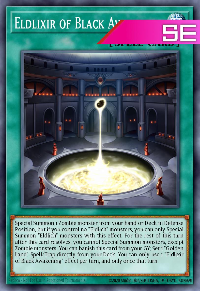 Eldlixir of Black Awakening - RA05-EN065 - 1st Edition - Secret Rare