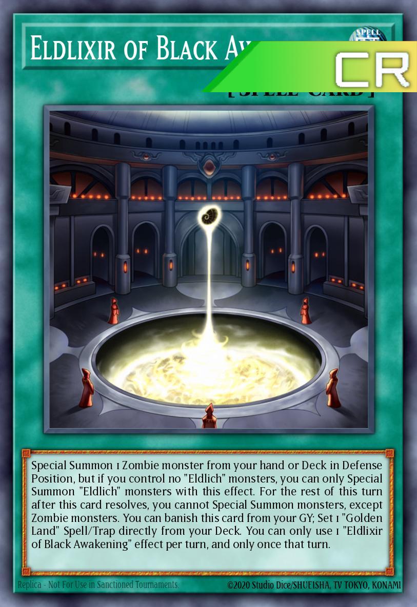 Eldlixir of Black Awakening - RA05-EN065 - 1st Edition - Collector's Rare