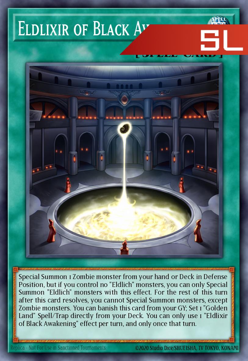 Eldlixir of Black Awakening - RA05-EN065 - 1st Edition - Starlight Rare
