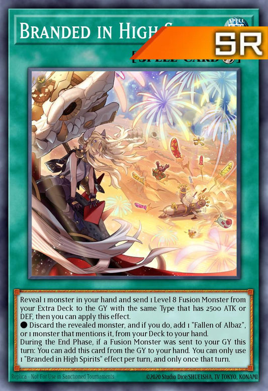 Branded in High Spirits - RA05-EN067 - 1st Edition - Super Rare