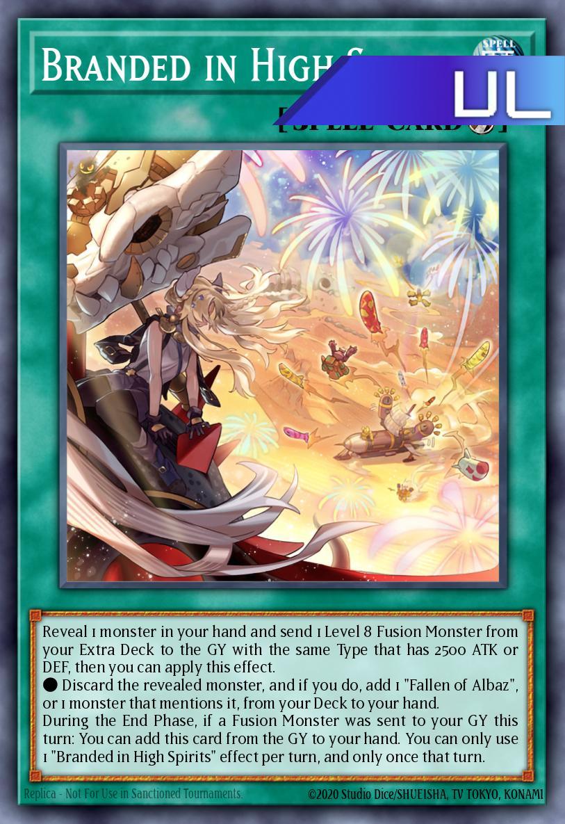 Branded in High Spirits - RA05-EN067 - 1st Edition - Ultimate Rare