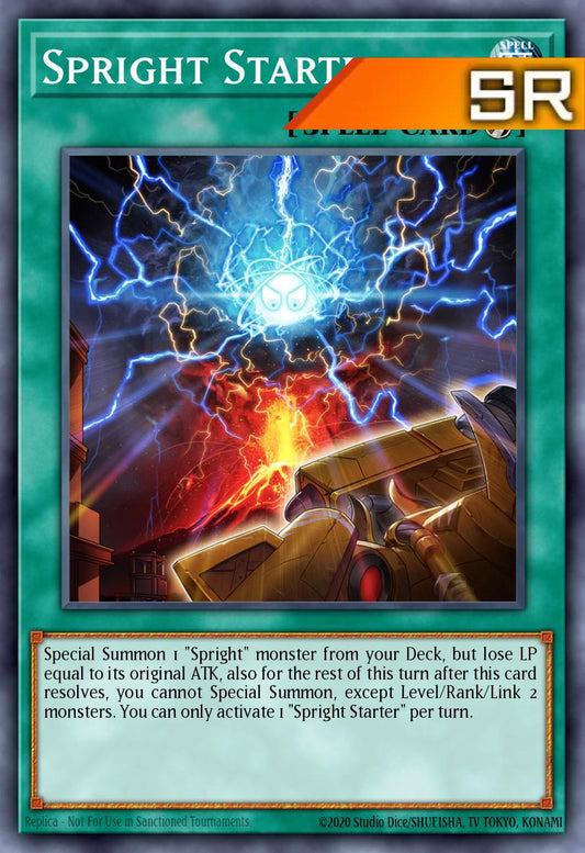 Spright Starter - RA05-EN068 - 1st Edition - Super Rare