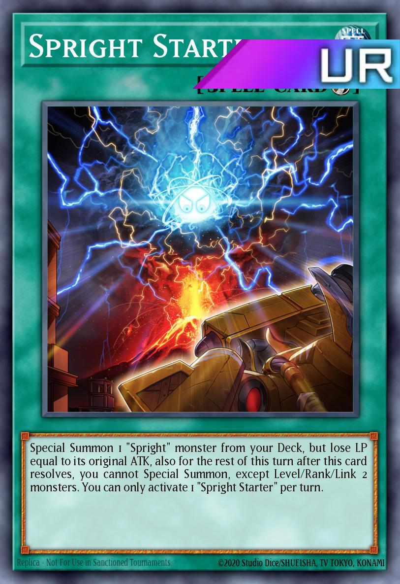 Spright Starter - RA05-EN068 - 1st Edition - Ultra Rare