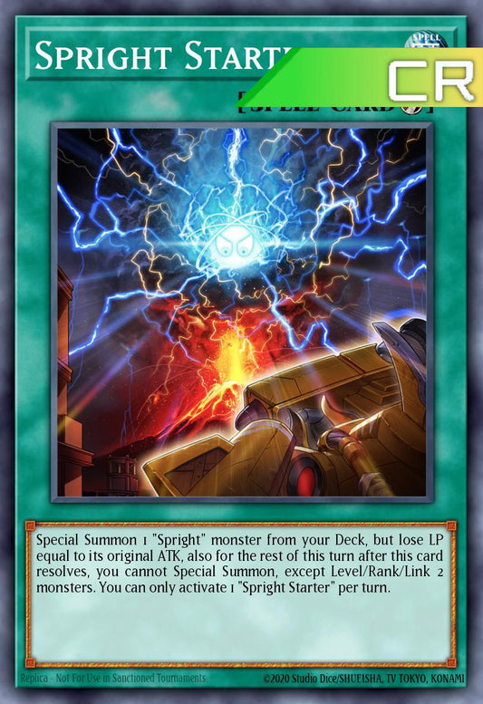 Spright Starter - RA05-EN068 - 1st Edition - Collector's Rare